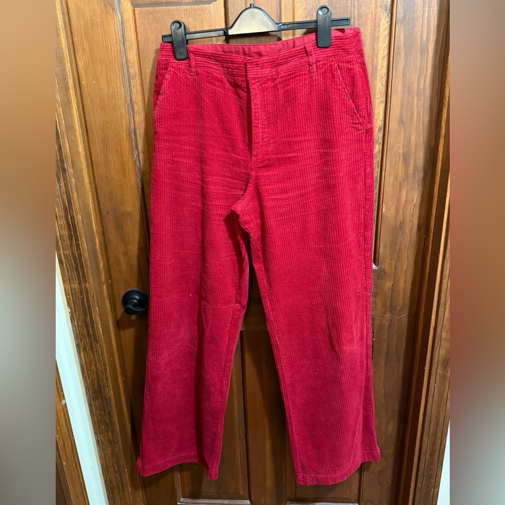Wrap London Straight Leg Cord Trousers Size 8/32” - NWOT
